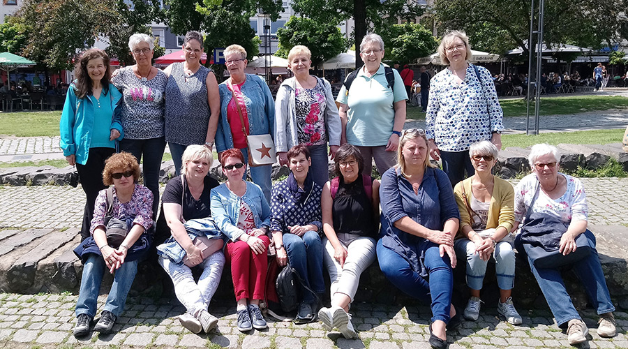 Gruppenbild Ausflug Xanten